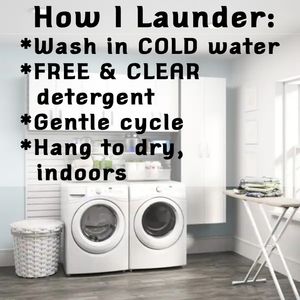 Garment Care = Longevity